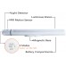 Portable Motion Sensor Light Indoor - T02 Magnetic LED Under Cabinet Lighting Wireless, Battery Operated Closet Light, Under Counter Lighting with 5 Super Bright Cool White LED